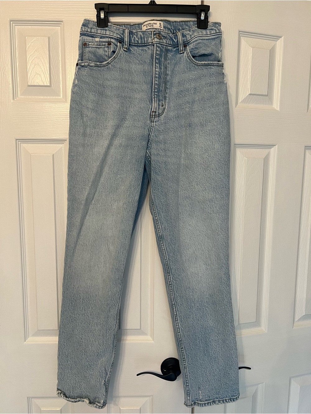 Abercrombie & Fitch 90s Straight High Rise Jean Curve Love Size 30